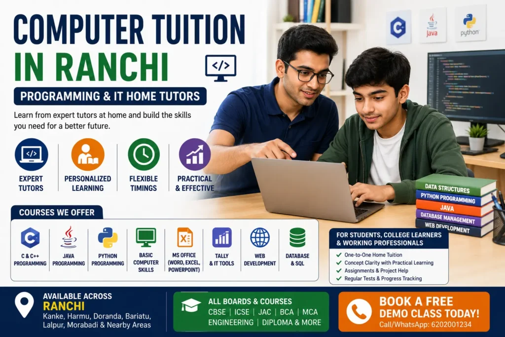 Computer Tuition in Ranchi