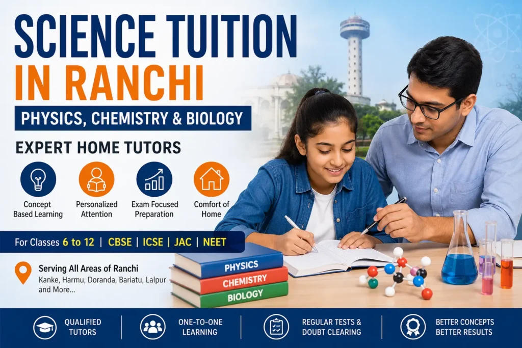 science tuition ranchi